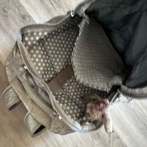 Kipling Seoul Large Solid Laptop Backpack In Metallic Pewter Grey